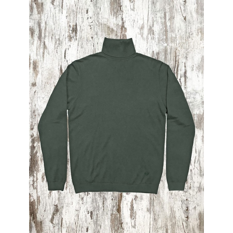 Recycled A21M003 SWEATER BASIC TURTLENECK