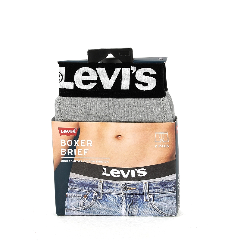 Levis LEVIS MEN SOLID BASIC BOXER BRIEF