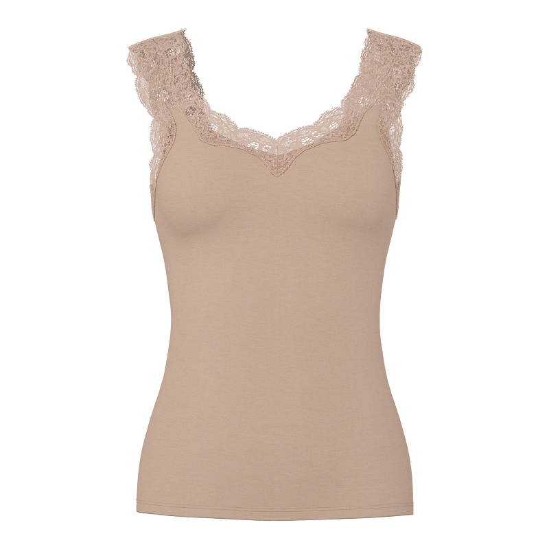 Pieces PCBARBERA LACE TOP NOOS