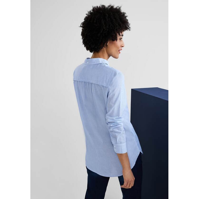 Street one STRIPED LONGBLOUSE8830301_3