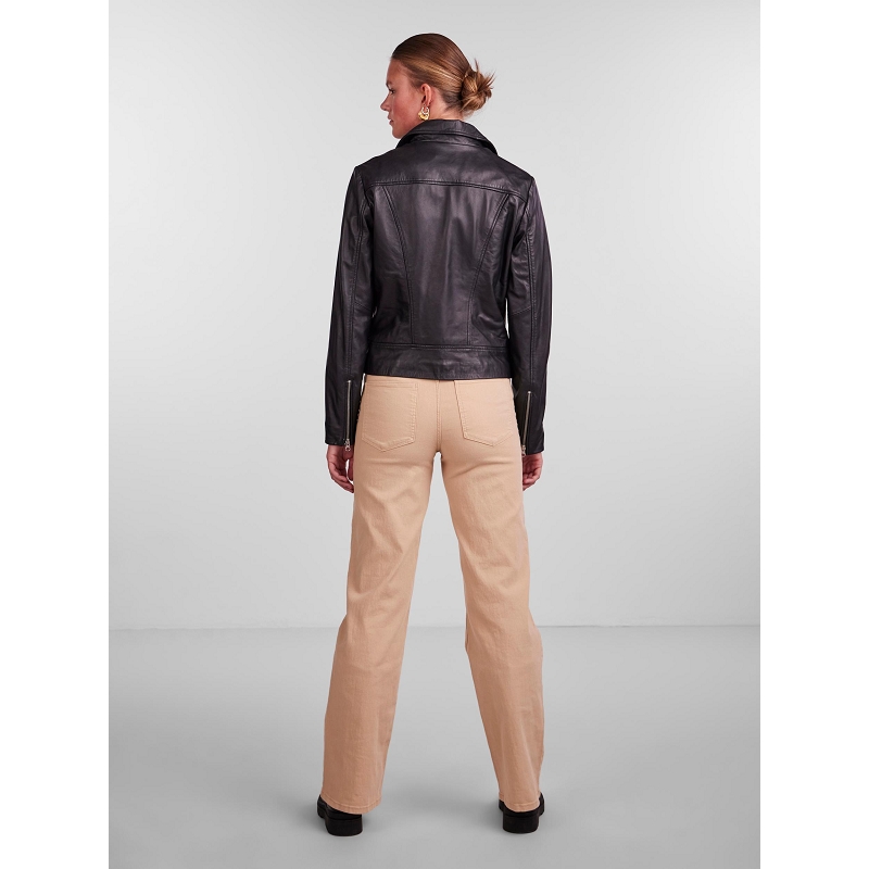 Pieces SUSSE LEATHER JACKET NOOS8836401_3