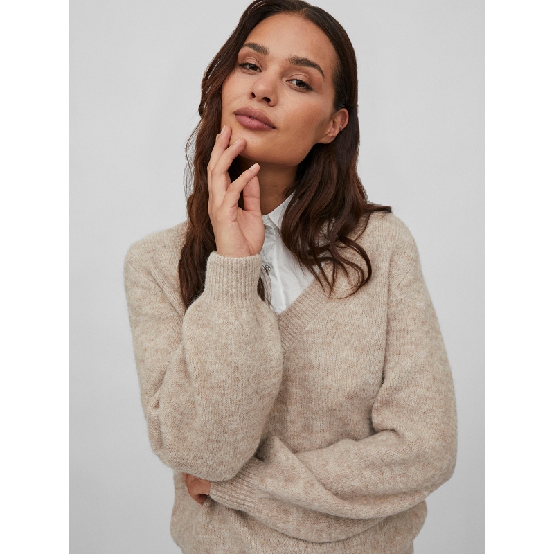 Vila VIJAMINA REV VNECK LS KNIT TOP NOOS8838601_3