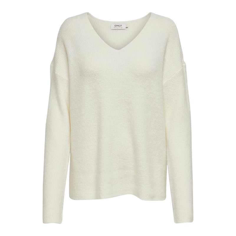 Only CAMILLA VNECK LS PULLOVER