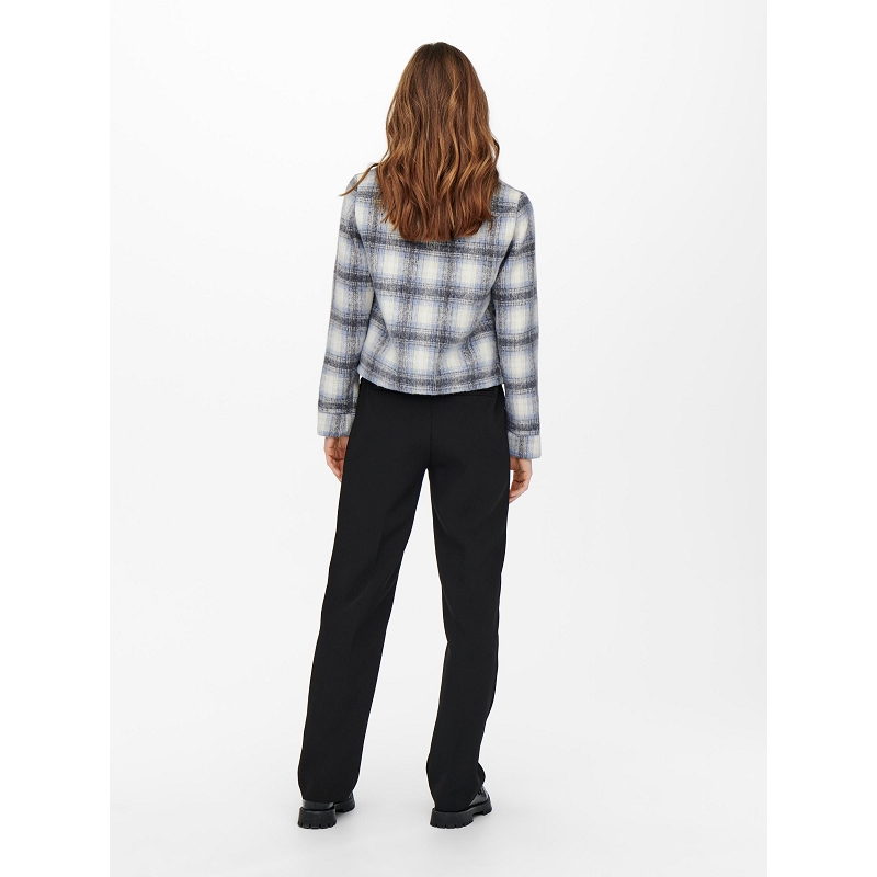 Only LOU SHORT CHECK JACKET OTW8840701_5