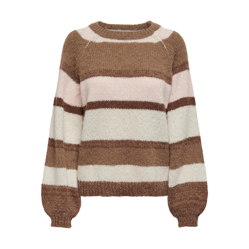 Only ELENA LIFE LS STRIPE ONECK CC