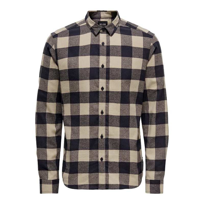 Only and sons ONSGUDMUND LS CHECKED SHIRT
