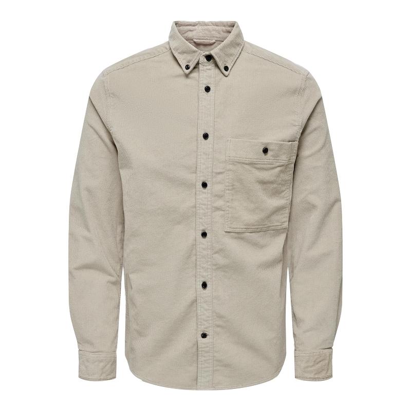 Only and sons ONSNEWTERRY REG CORD LS SHIRT