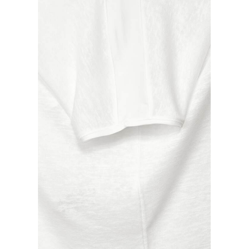 Street one QR LTD LINEN LOOK SHIRT W.WOVEN INSERT8871601_5