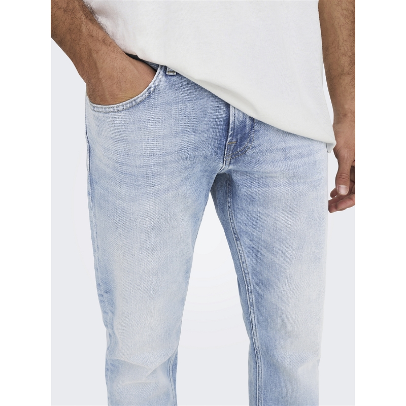 Only and sons ONSWEFT REG. LIGHT BLUE 4873 JEANS NOOS8892001_2