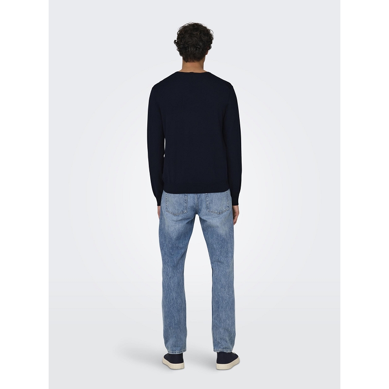 Only and sons ONSWYLER LIFE REG 14 LS CREW KNIT NOOS8892301_5