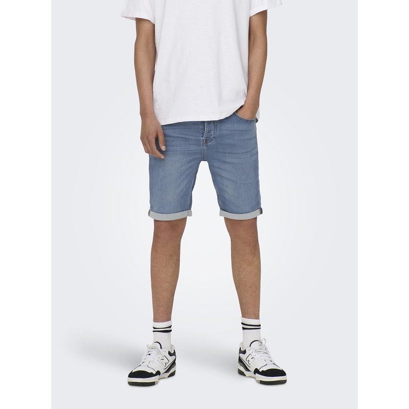 Only and sons ONSPLY JOG BLUE SHORTS PK 8584 DNM NOOS