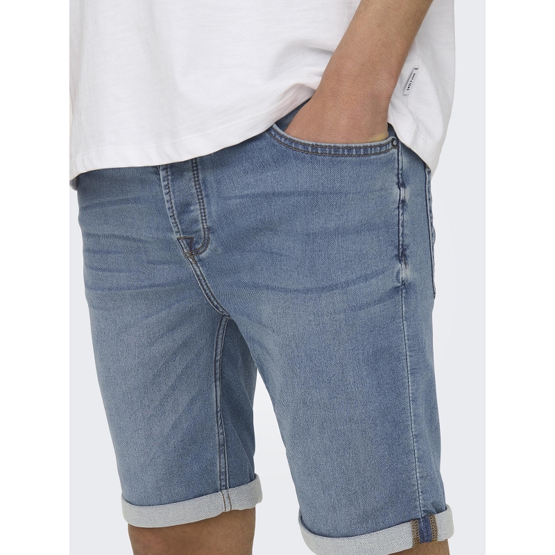 Only and sons ONSPLY JOG BLUE SHORTS PK 8584 DNM NOOS8892701_4