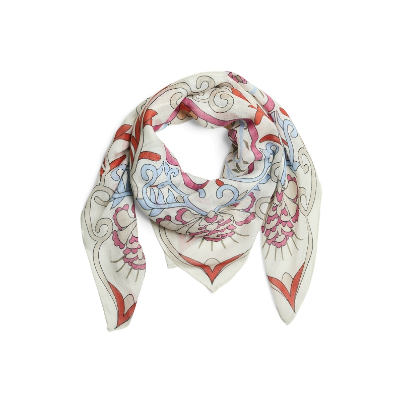 Pieces PCMIRANDI SQUARE SCARF FC BC