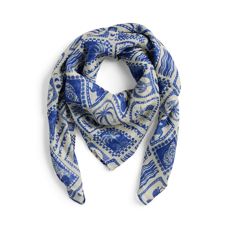 Pieces PCMIRANDI SQUARE SCARF FC BC