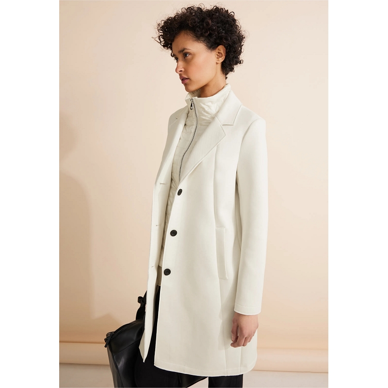 Street one DOUBLEFACE COAT W. REMOVABLE I