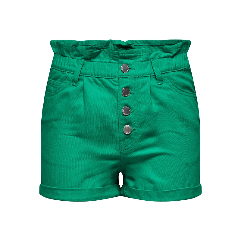 Only CUBA PAPERBAG COLOR SHORTS