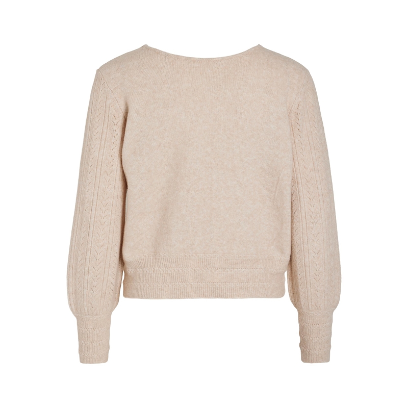 Vila VIBEDA REV LS WRAP KNIT TOPSU9280101_2