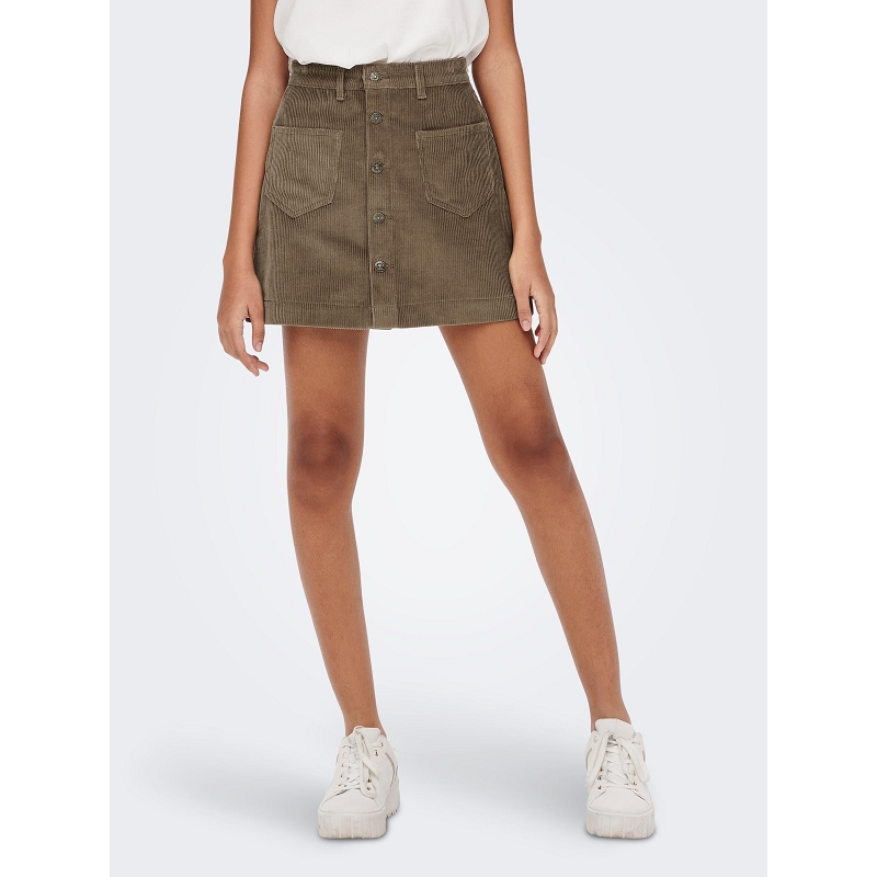Only AMAZING HW CORD SKIRT PNT
