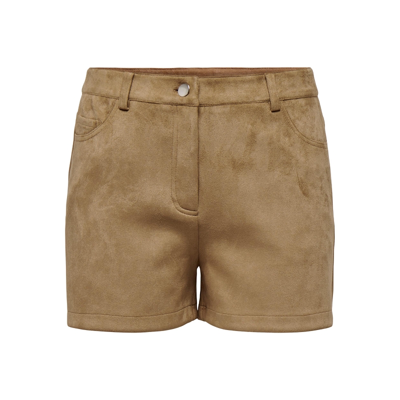 Only SCOOTIE FAUX SUEDE SHORTS