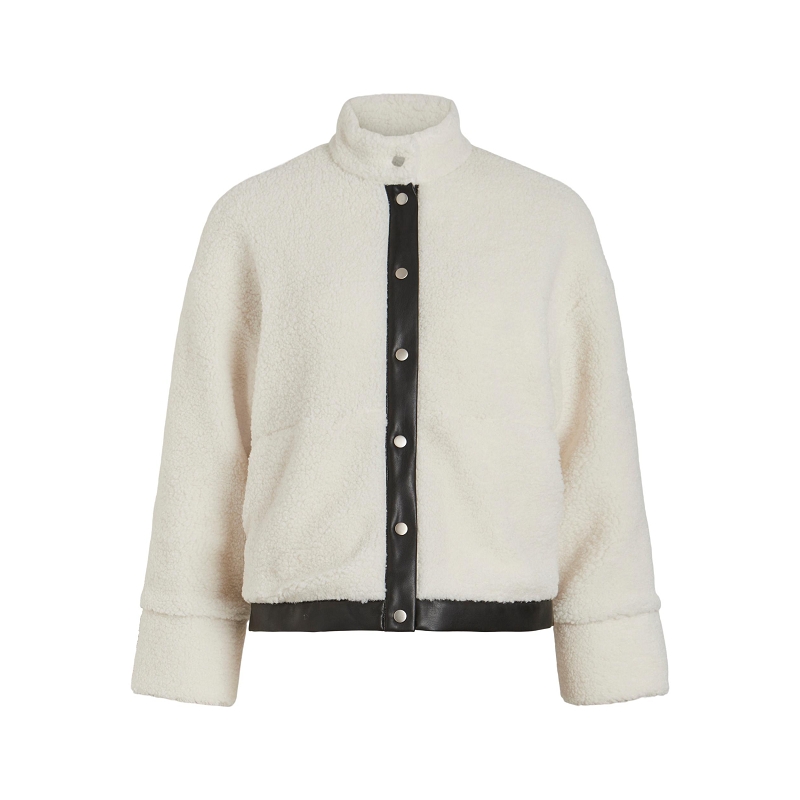 Vila VITEDDY HIGH NECK LS SHORT JACKET