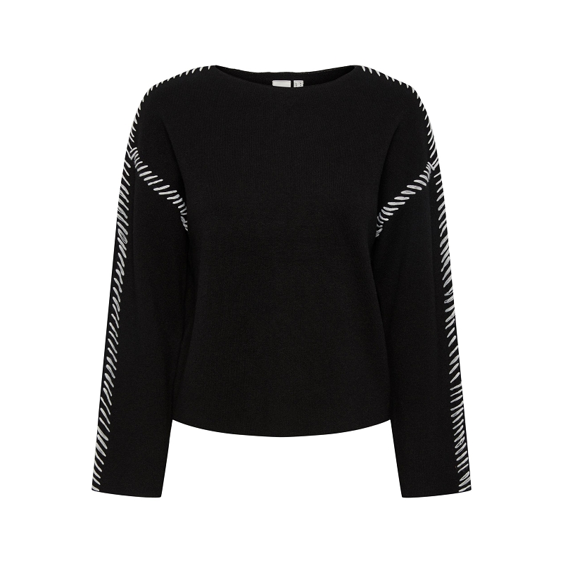 Yas bestsellers YASSTITCHA LS KNIT PULLOVER CA