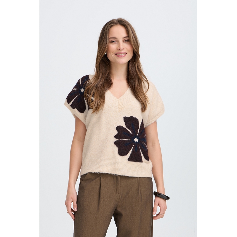 B young BYOMEA VNECK SLIPOVER
