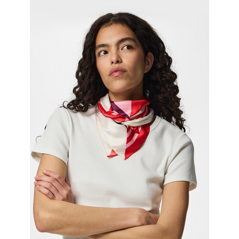 Pieces PCJUSTINE SMALL SQUARE SCARF BC9529902_2
