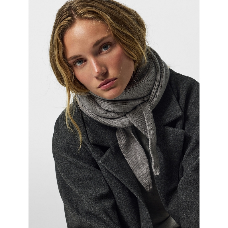 Pieces PCKOMMA RIB BIG TRIANGLE SCARF NOOS BC9530002_5