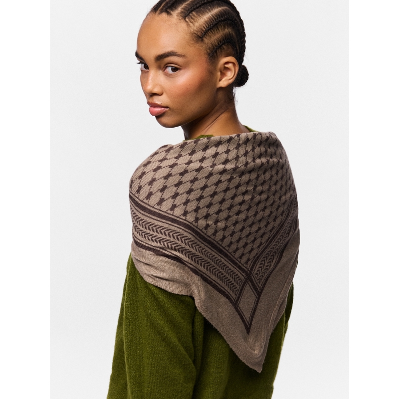 Pieces PCNOVIS SMALL SQUARE SCARF9530502_4