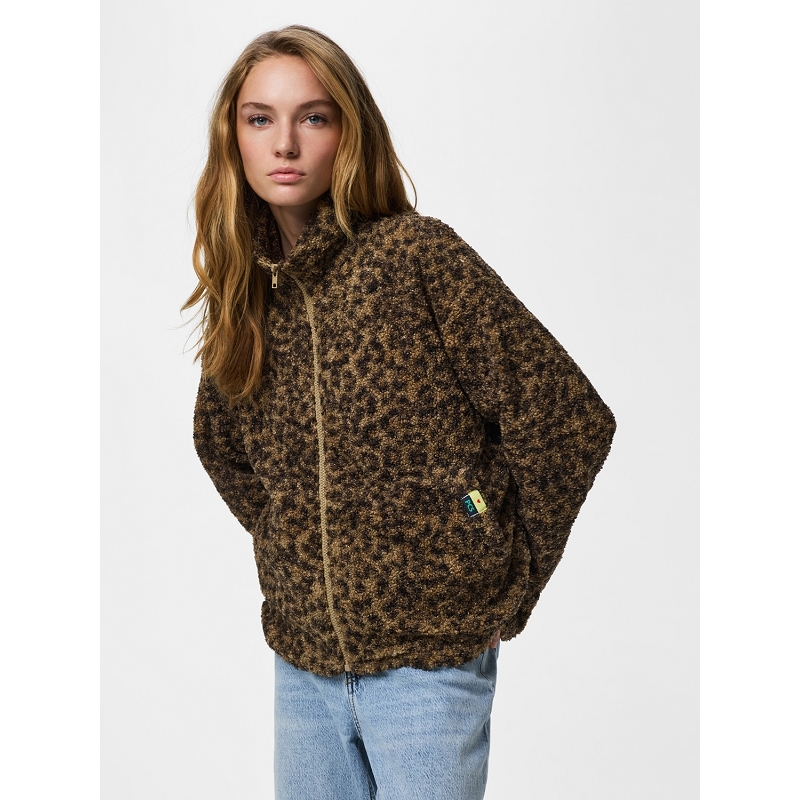 Pieces PCKATTY TEDDY HIGHNECK JACKET NOOS BC