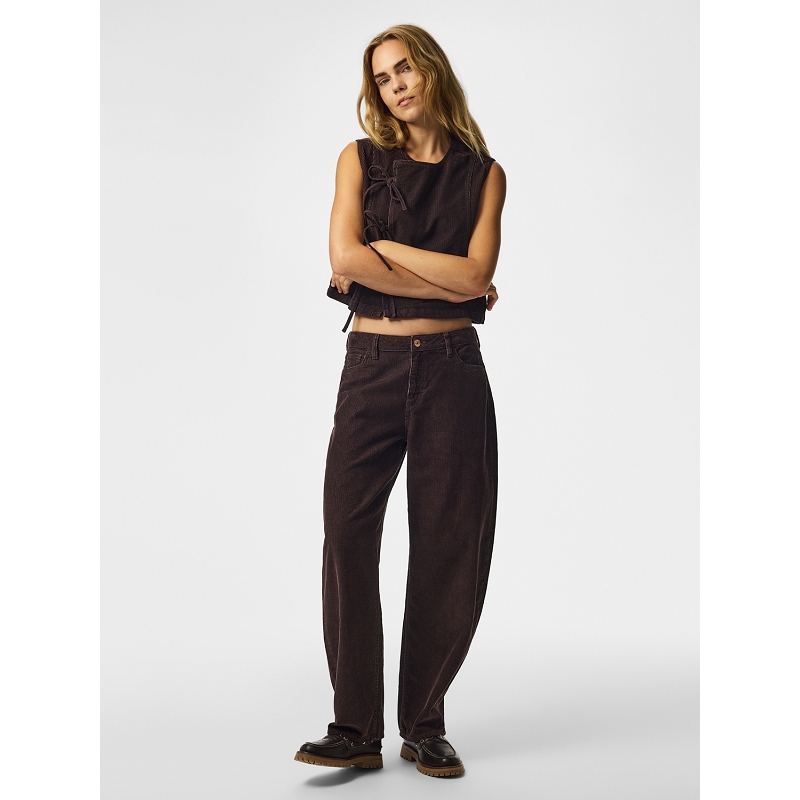 Pieces PCAIA MW BARREL CORDUROY PANTS DNM9540801_3