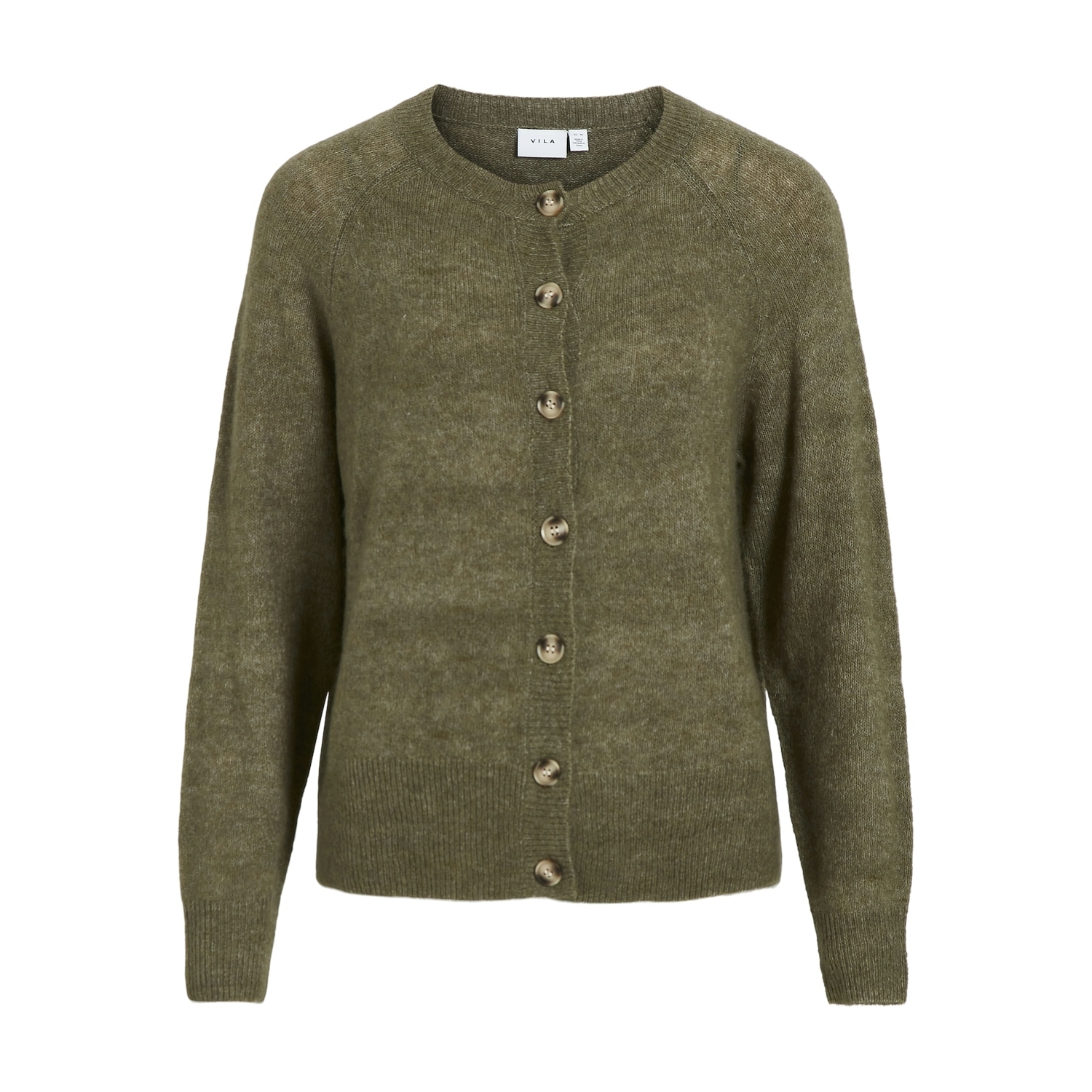 Carré de la mode Vila femme vijulaja oneck ls knit cardigan noos