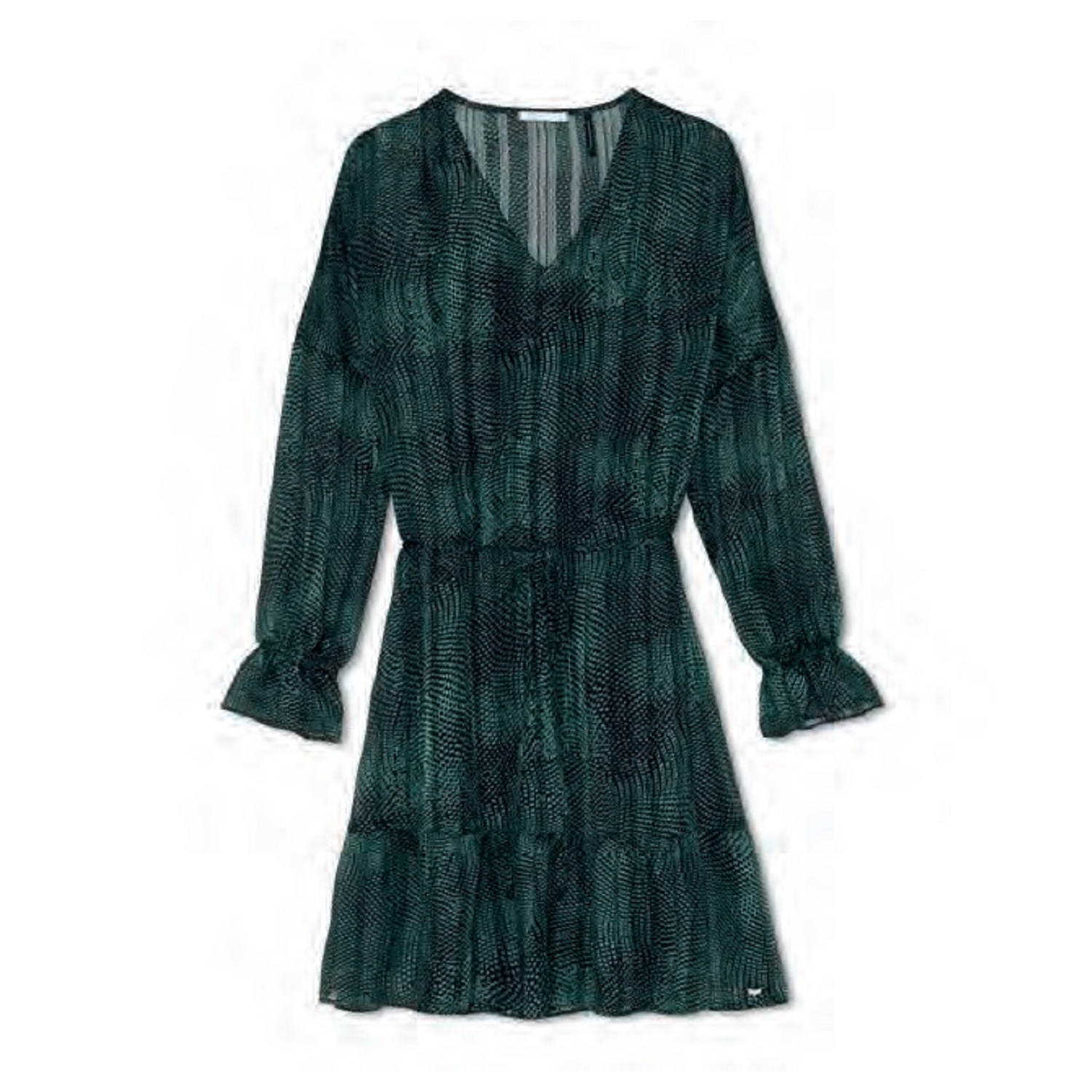 Haut Sans Manches Vert Les Petites Bombes - Taille S (petite), Coupe Ajustée, Col Boutonné, Occasion En Très Bon état